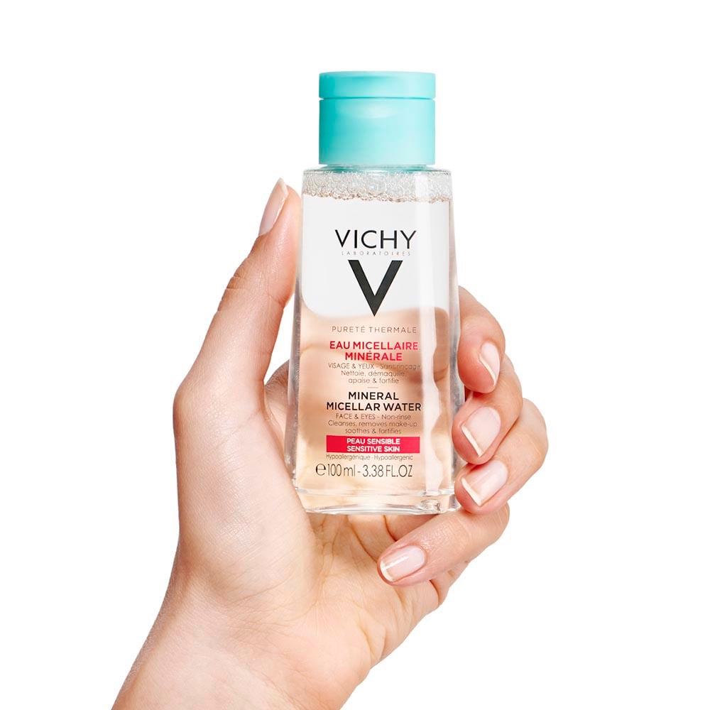 Nước Tẩy Trang Giàu Khoáng Chất Làm Sạch Sâu Và Dịu Da Vichy Purete Thermale Mineral Micellar Water Sensitive Skin 100ml