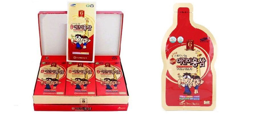 Hồng sâm baby hươu cao cổ Gold Kids