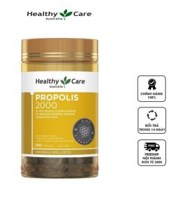 keo ong healthy care propolis 2000mg hộp 200 viên