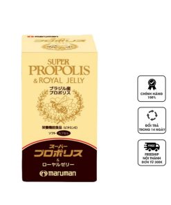 sữa ong chúa kết hợp keo ong maruman super propolis nhật bản