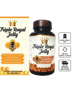 viên uống sữa ong chúa triple royal jelly nu-health