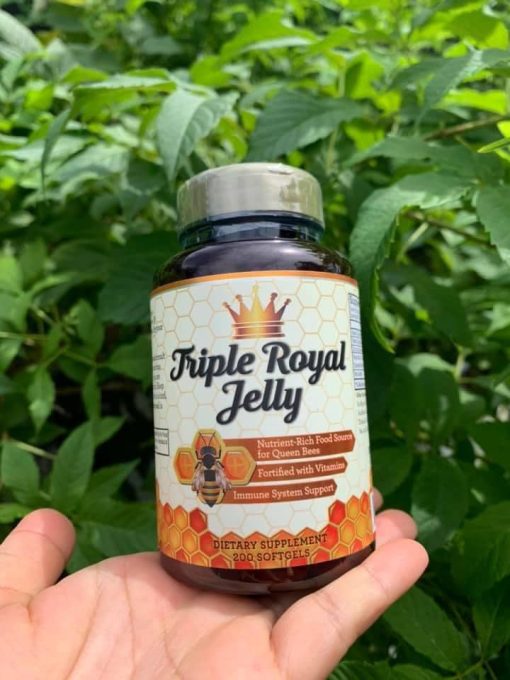 viên uống sữa ong chúa triple royal jelly nu-health